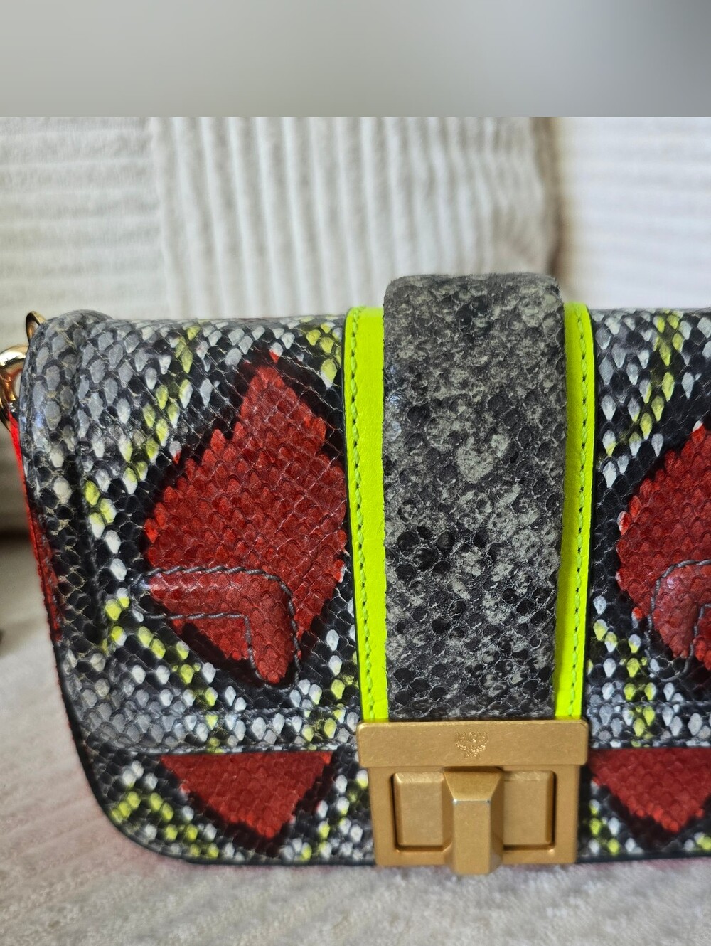 MCM Multi Python Shoulder bag - Picture 14 of 14